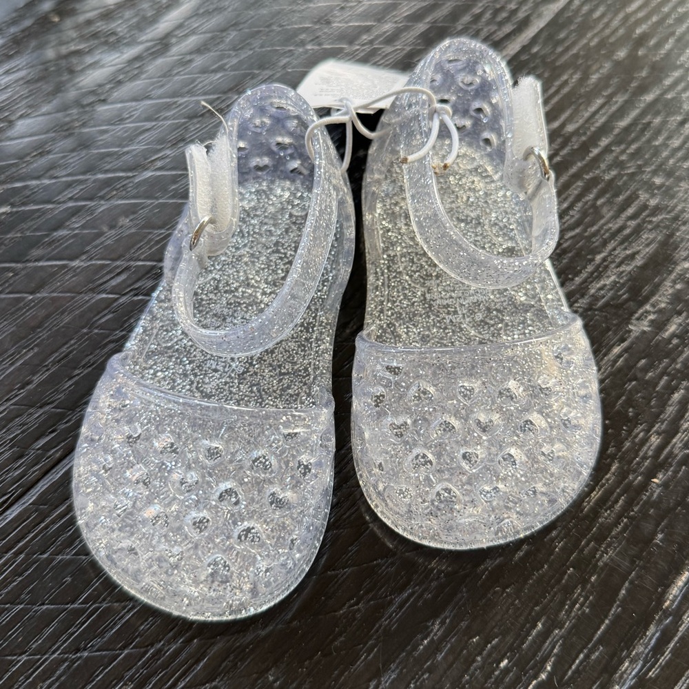 NWT Old Navy Clear Jelly Baby Sandals